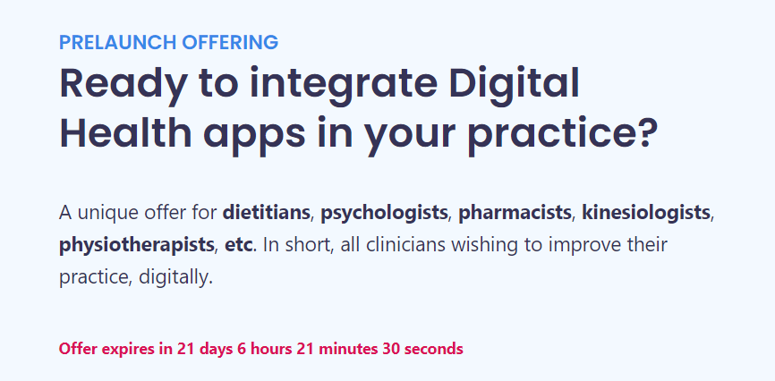 Everything you need to know on our prelaunch to become a Digital Health Leader